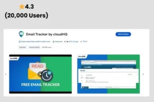 Email Tracker by CloudHQ